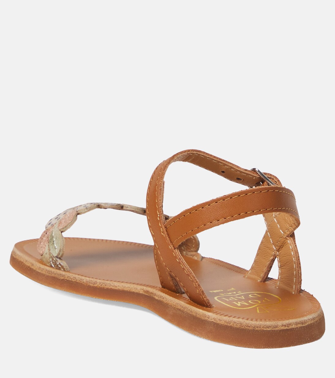 Sandali Plagette in pelle | Pom d'Api
