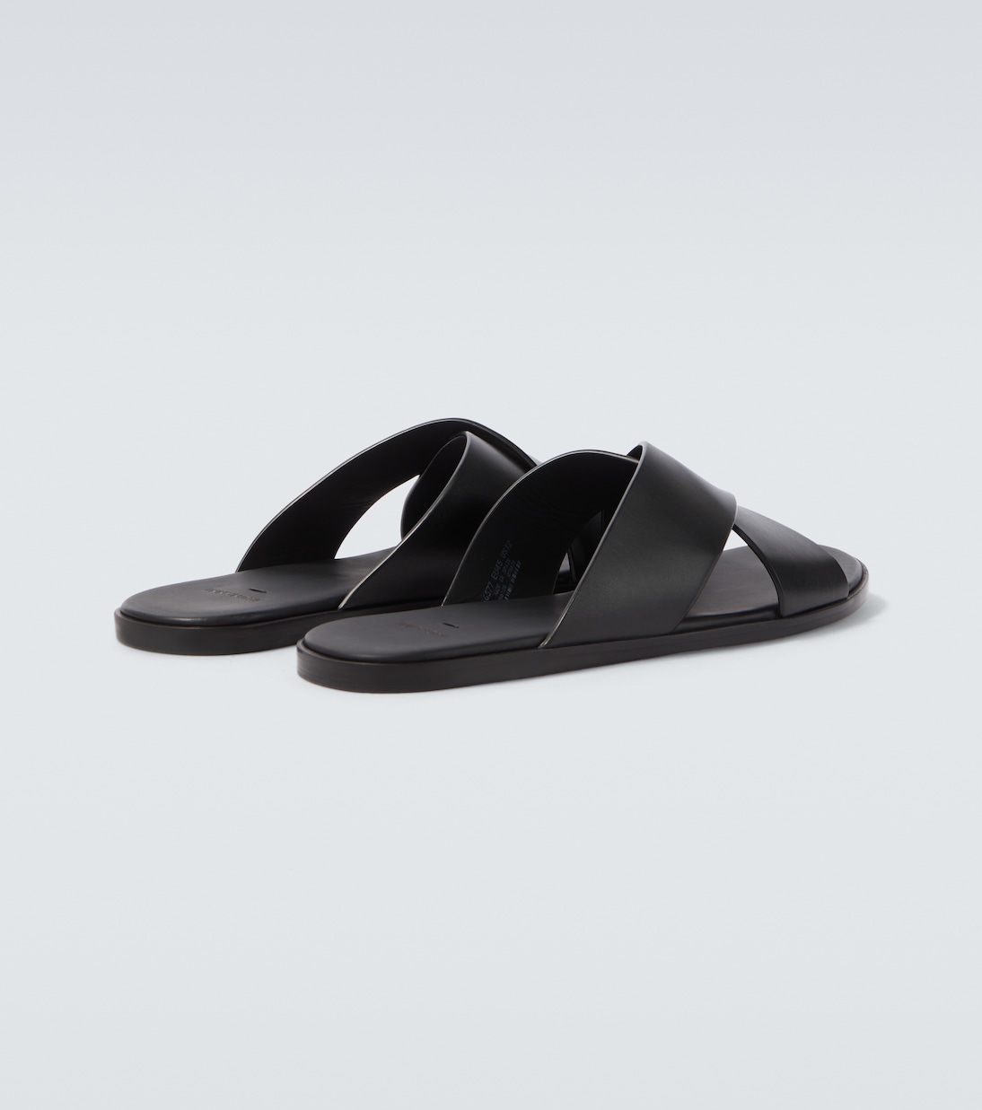 Leather slides | Magnanni