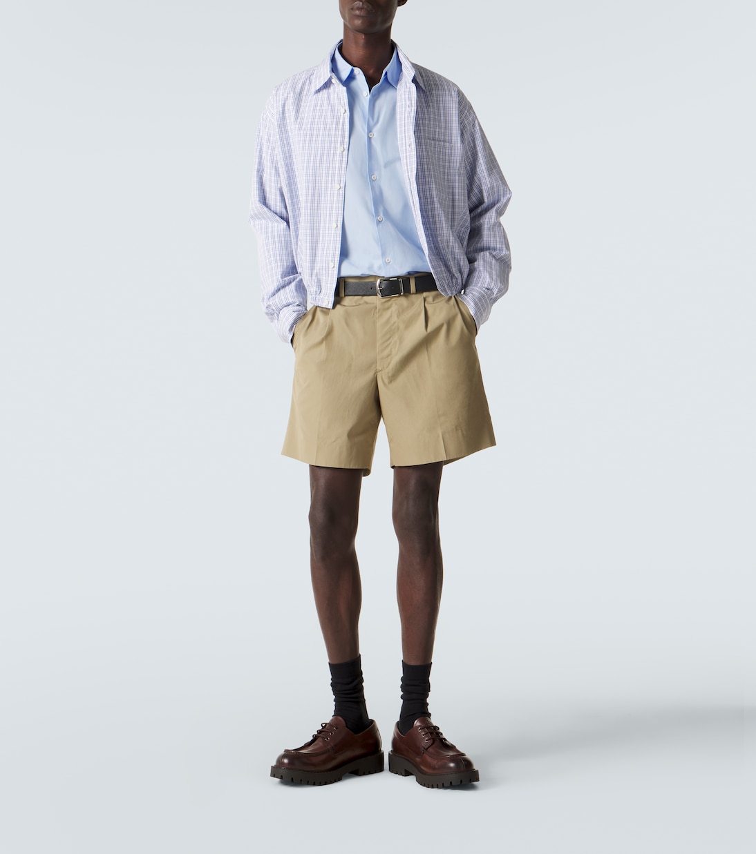 Bermuda-Shorts aus Baumwolle | Prada