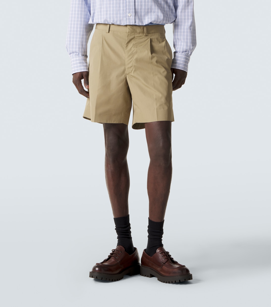 Bermuda-Shorts aus Baumwolle | Prada