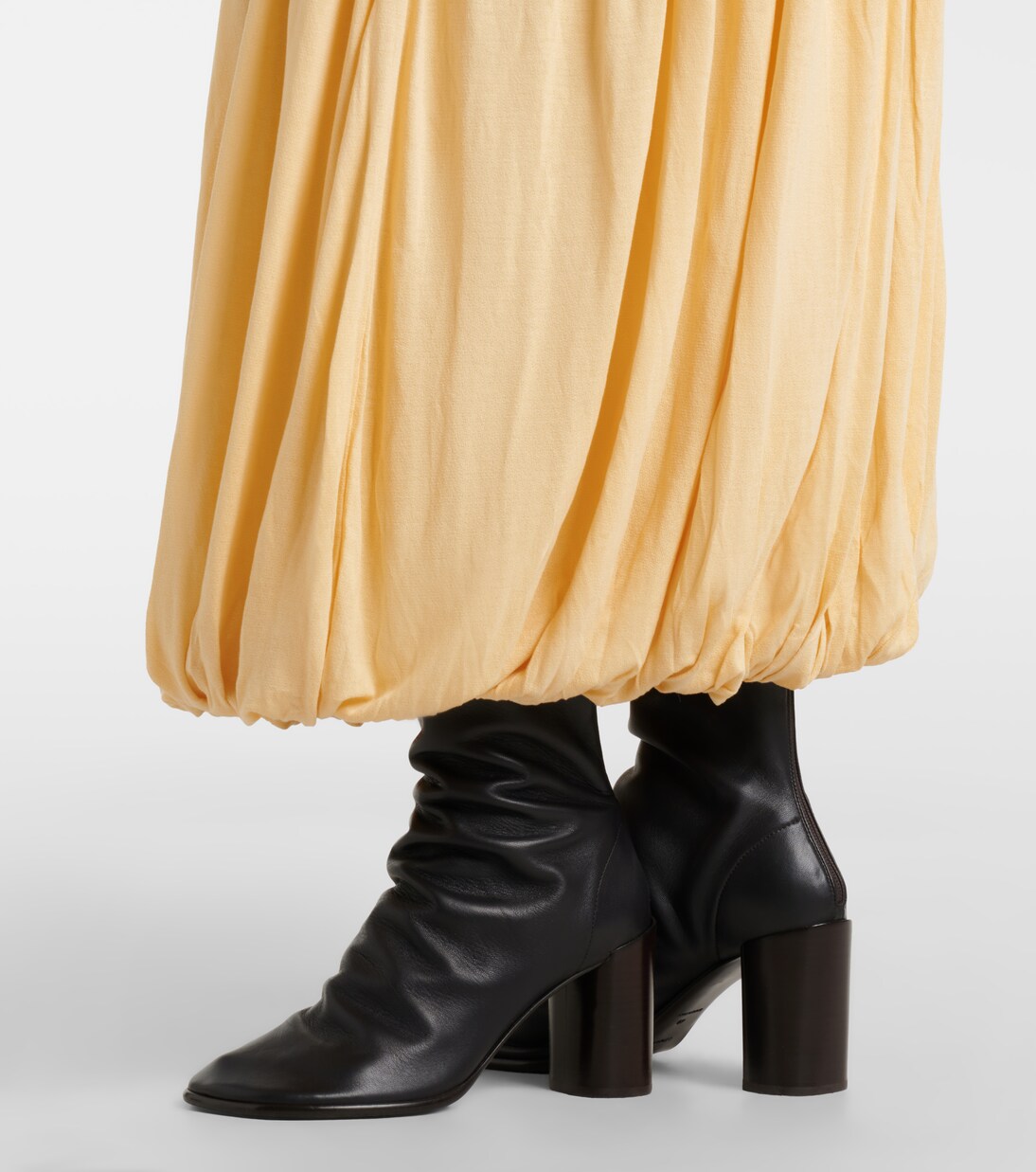 Glove leather ankle boots | Lemaire