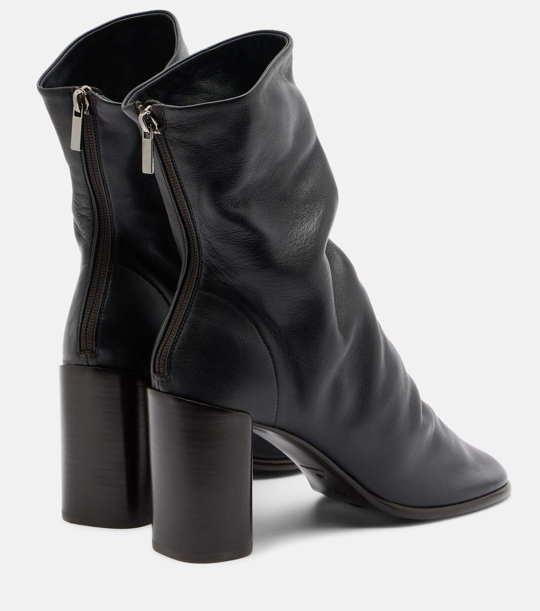 Glove leather ankle boots | Lemaire