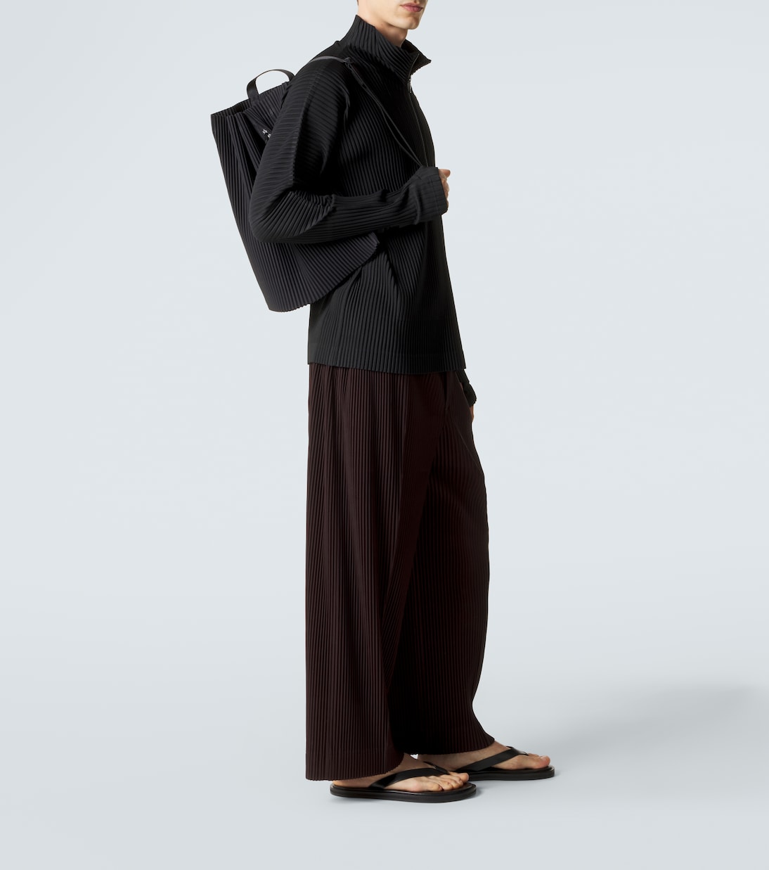 Drawstring Pleats 숄더 백 | Homme Plissé Issey Miyake