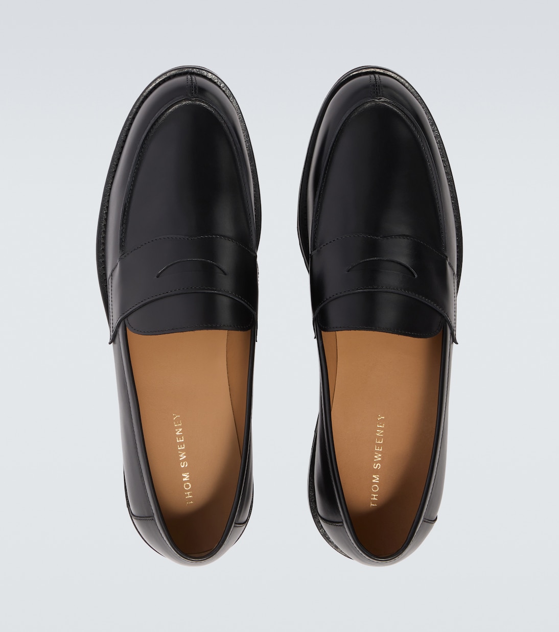 Leather penny loafers | Thom Sweeney