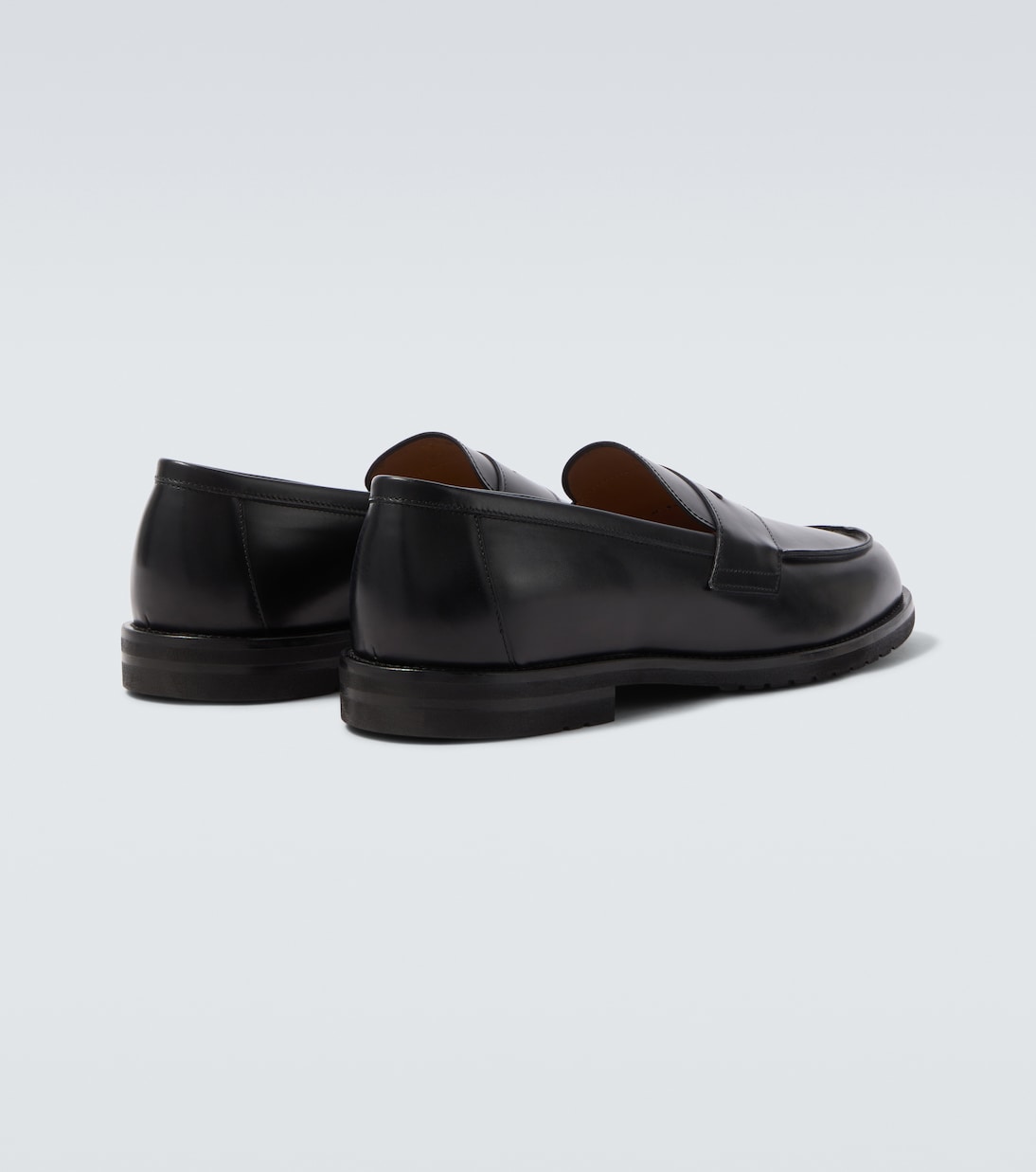 Leather penny loafers | Thom Sweeney