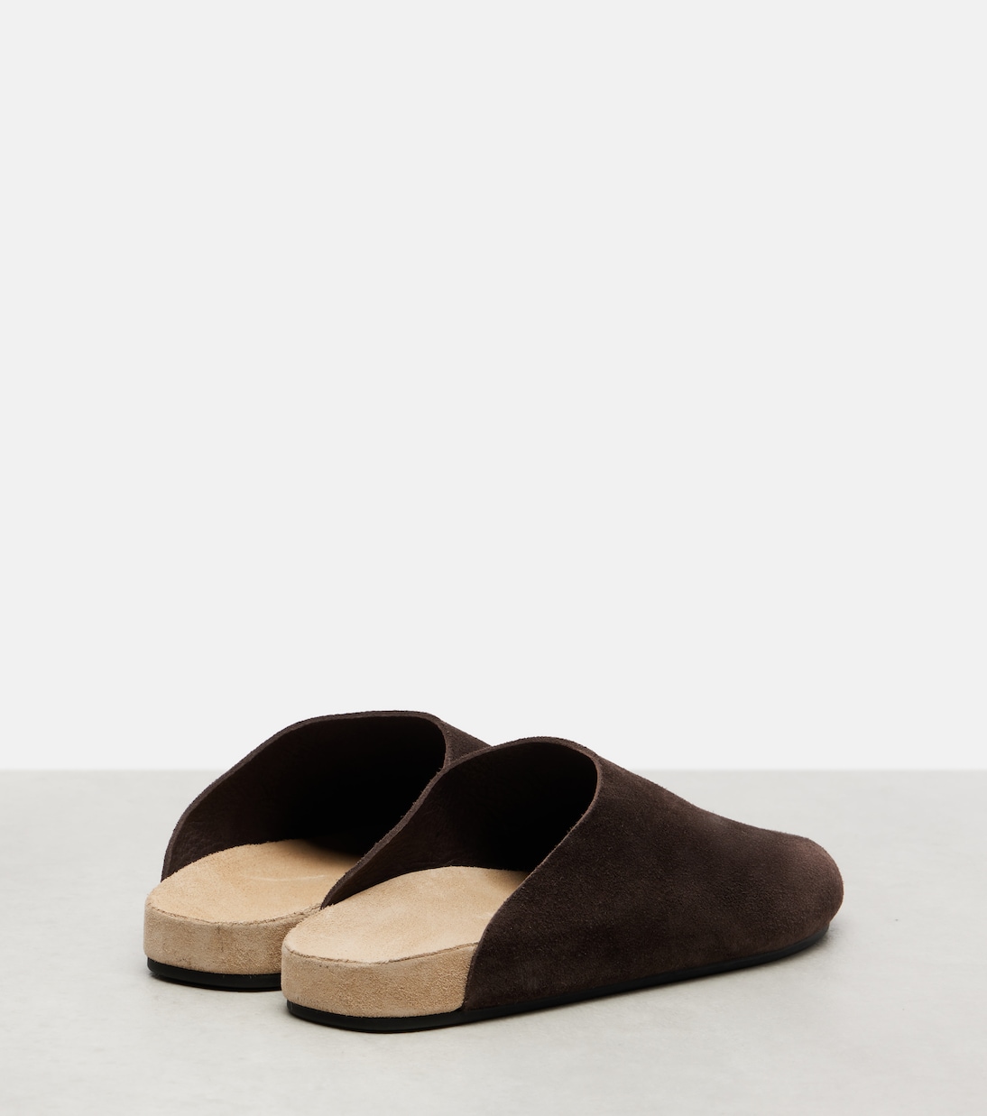 Hudson Two suede mules | The Row