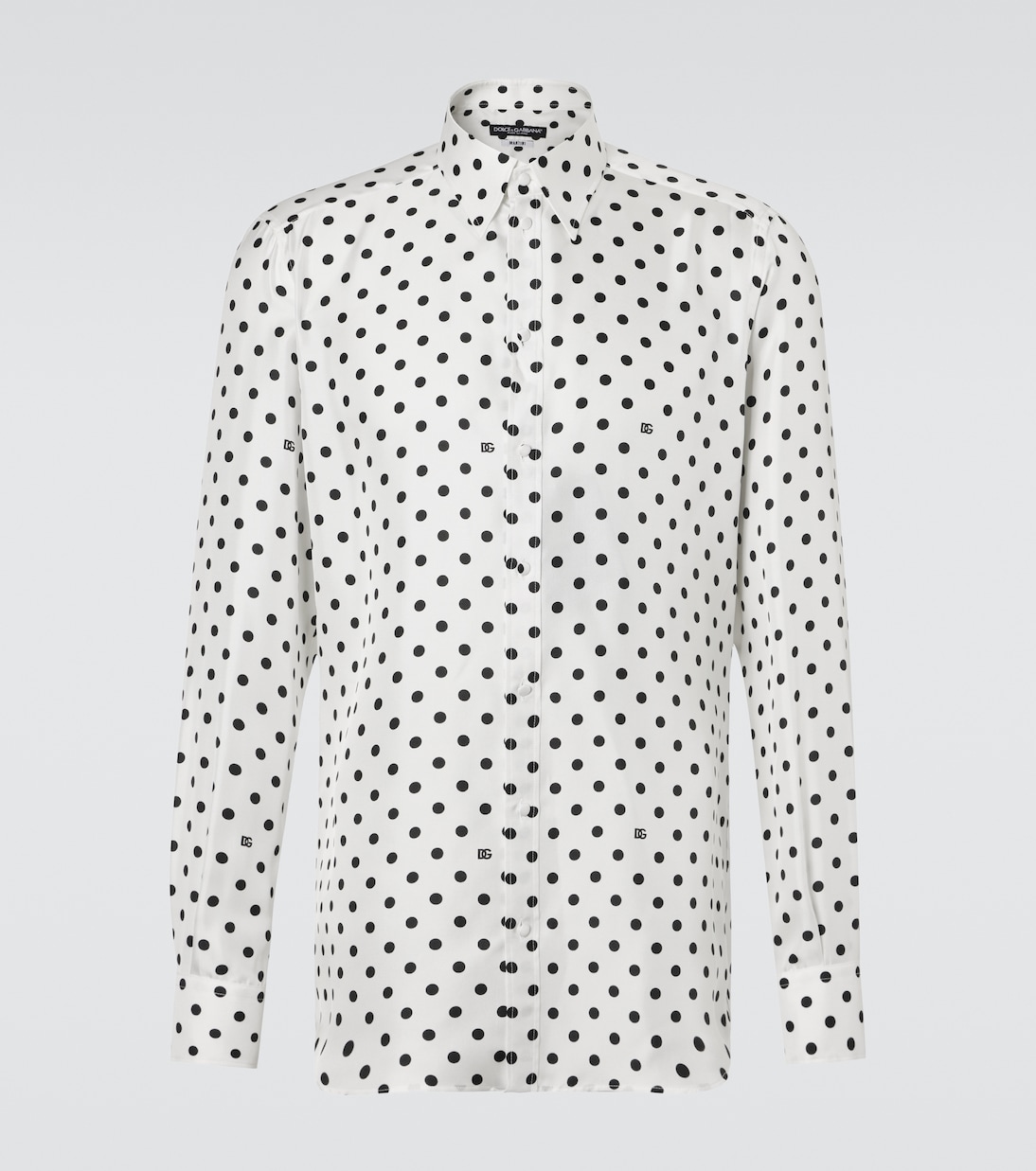 Polka-dot silk shirt | Dolce&Gabbana