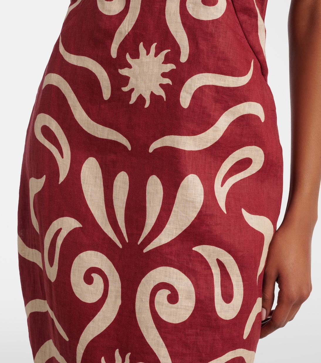 Robe midi Leda | Cala de la Cruz