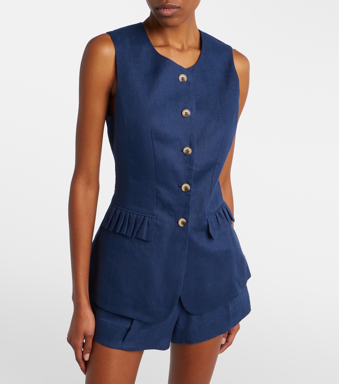 Matilda linen vest | Posse