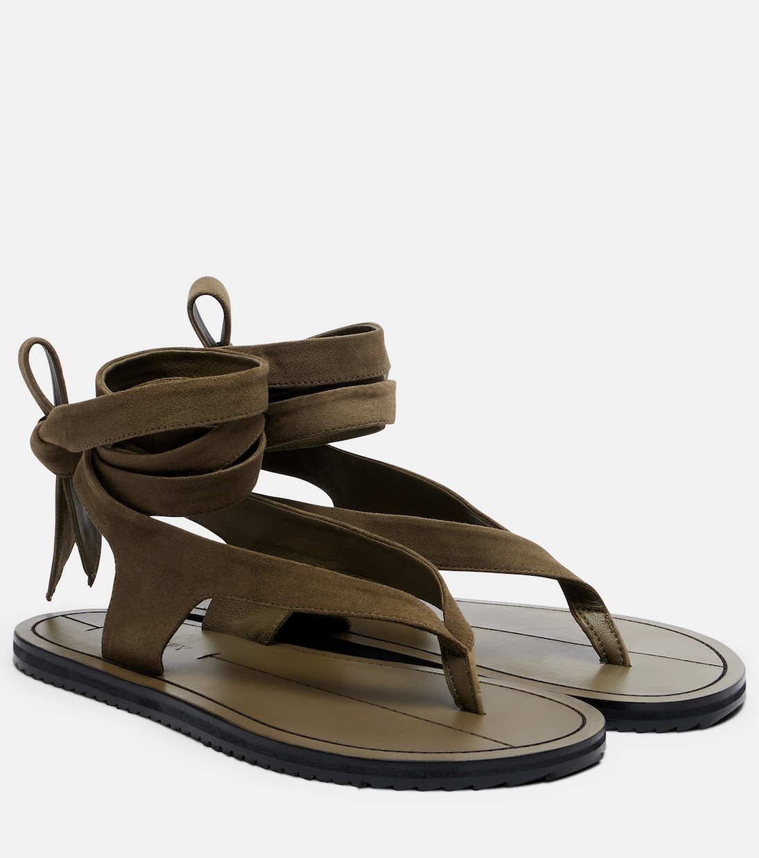 Elmer suede thong sandals | A.Emery