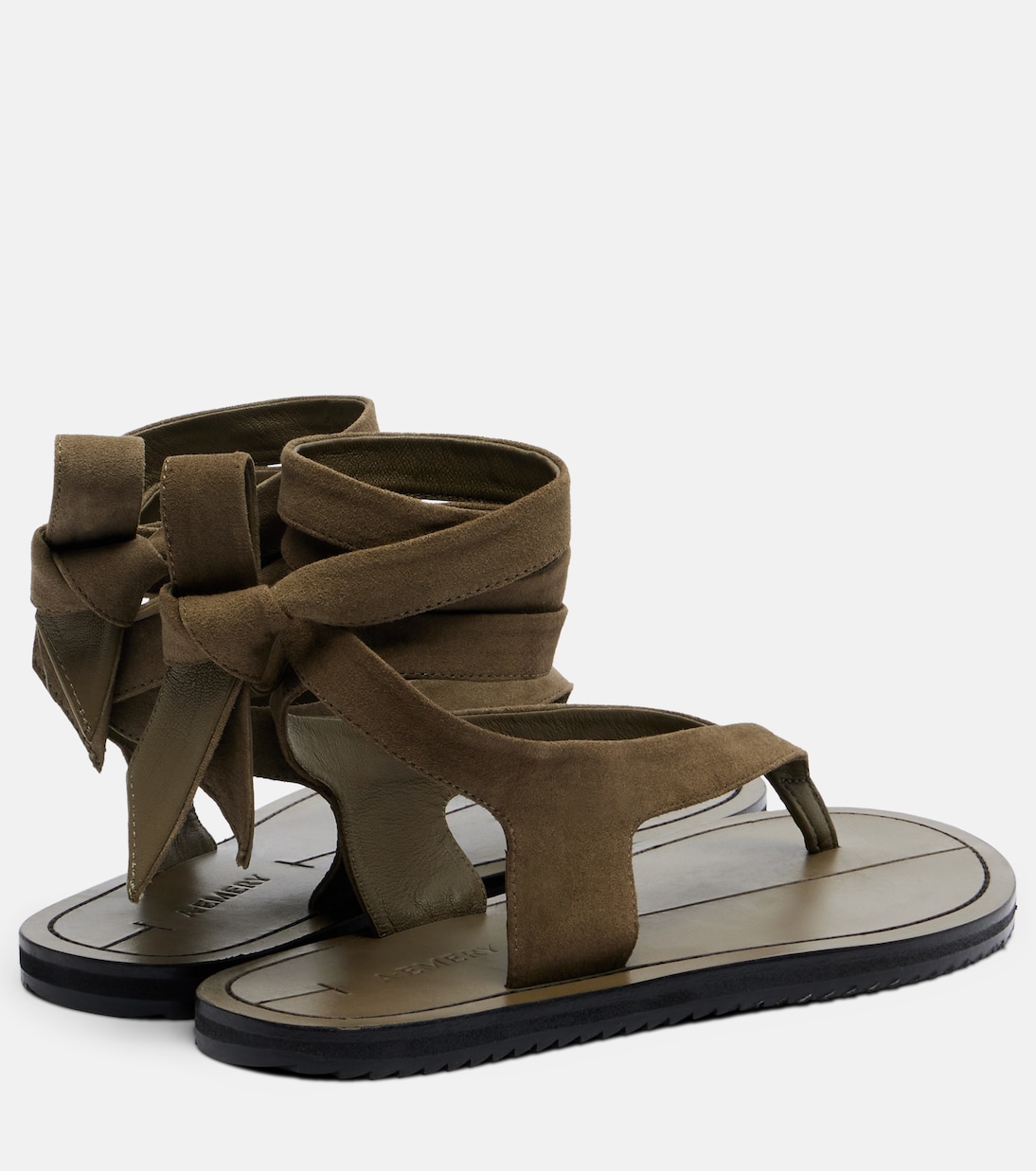 Elmer suede thong sandals | A.Emery