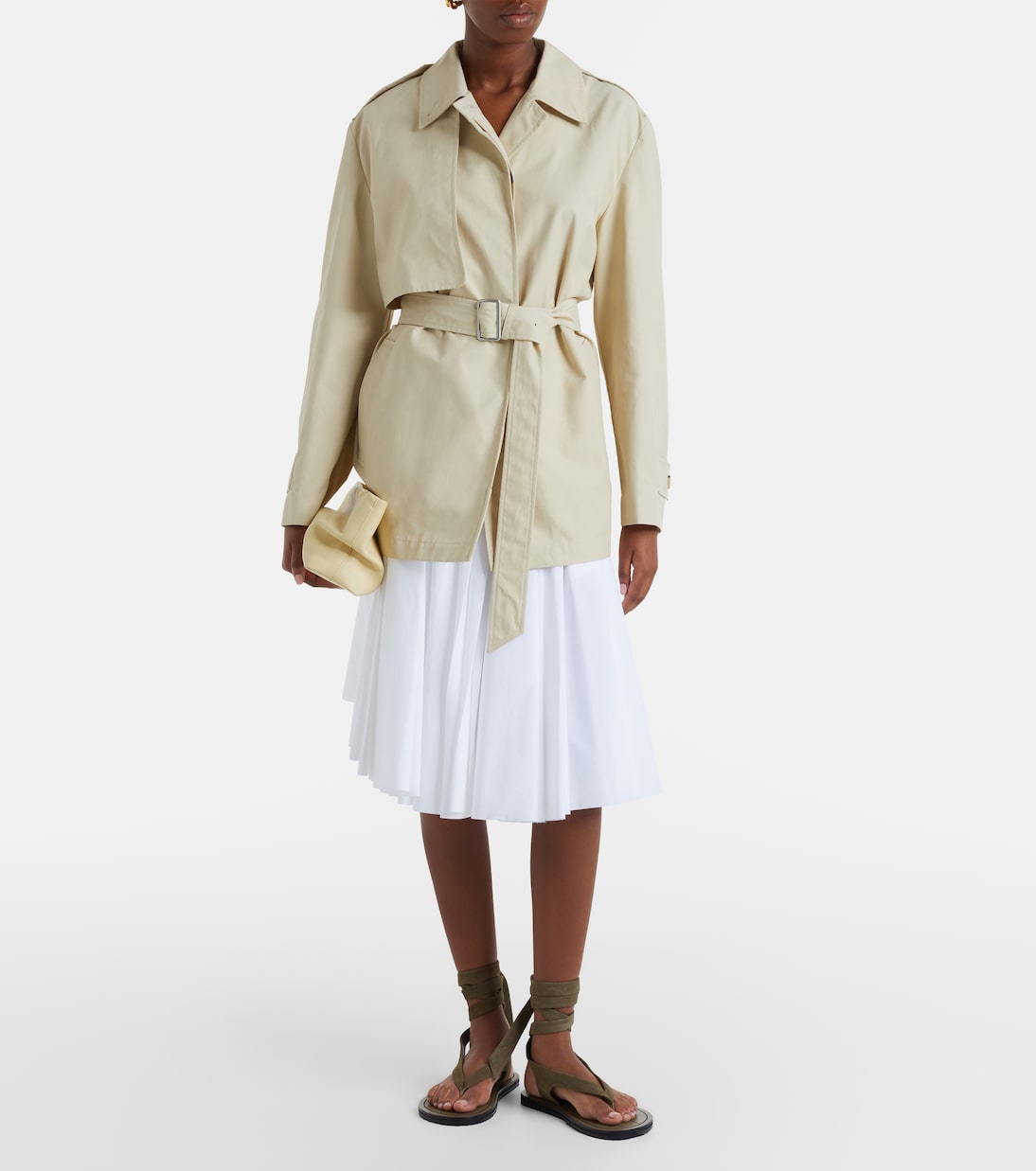 Elmer suede thong sandals | A.Emery