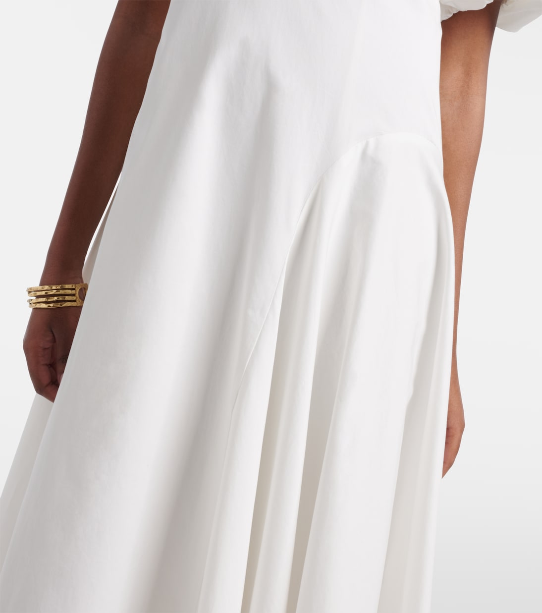 Vestido largo de algodón | Alémais