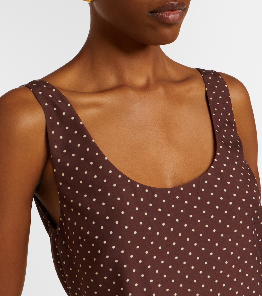 Vestido corto Evie con lunares | Posse