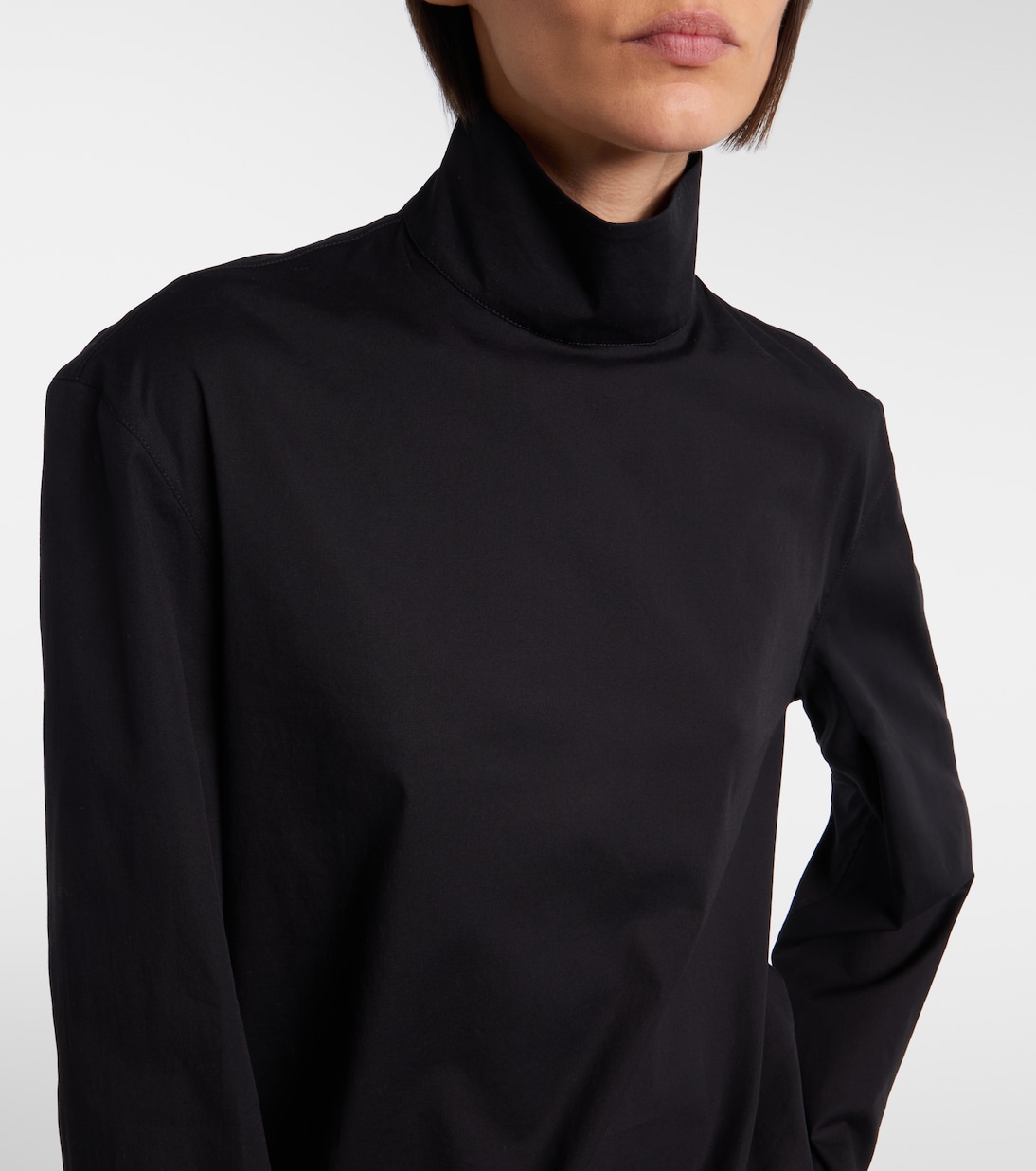 Top in popeline di misto cotone | Gucci