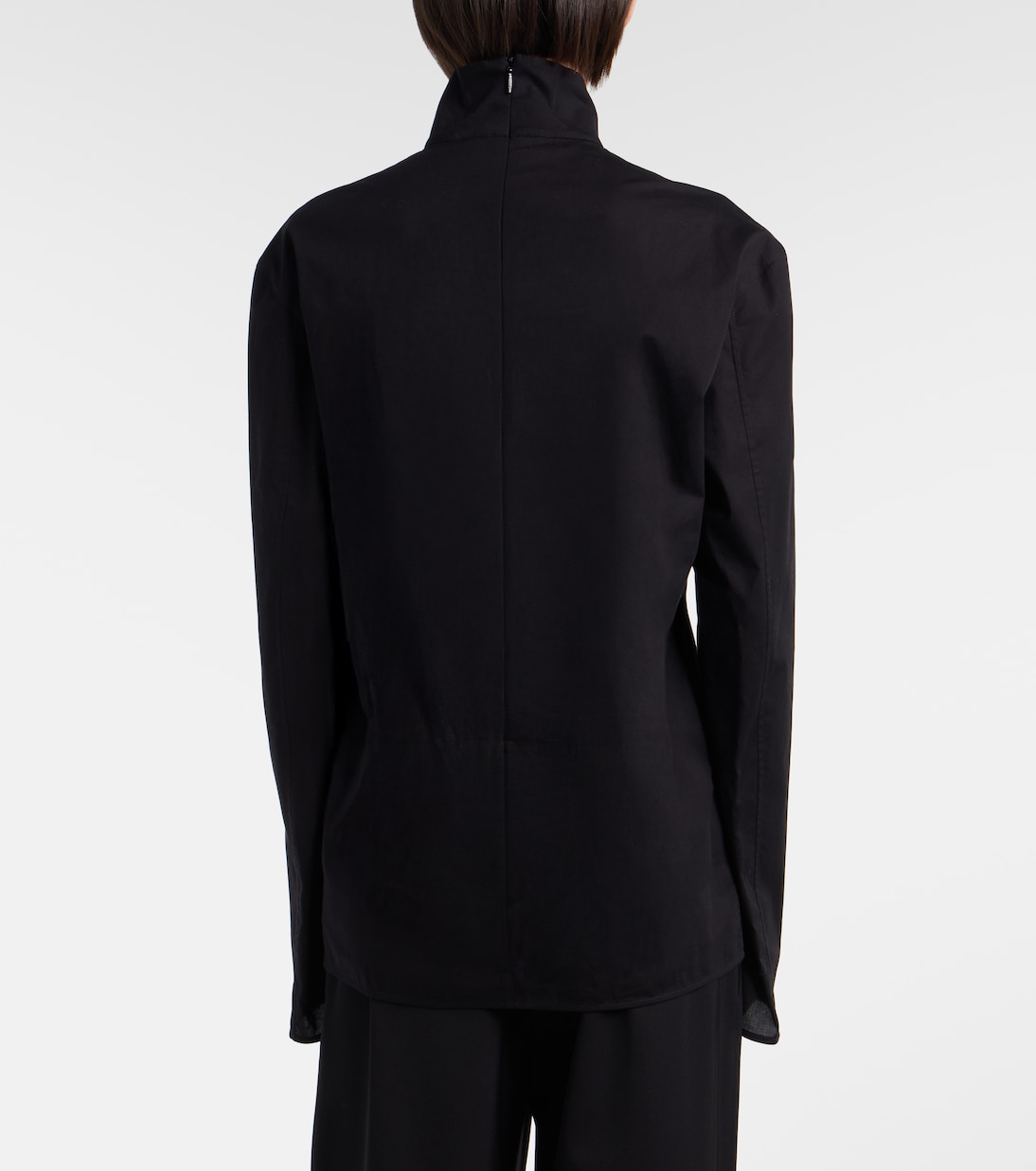Top in popeline di misto cotone | Gucci
