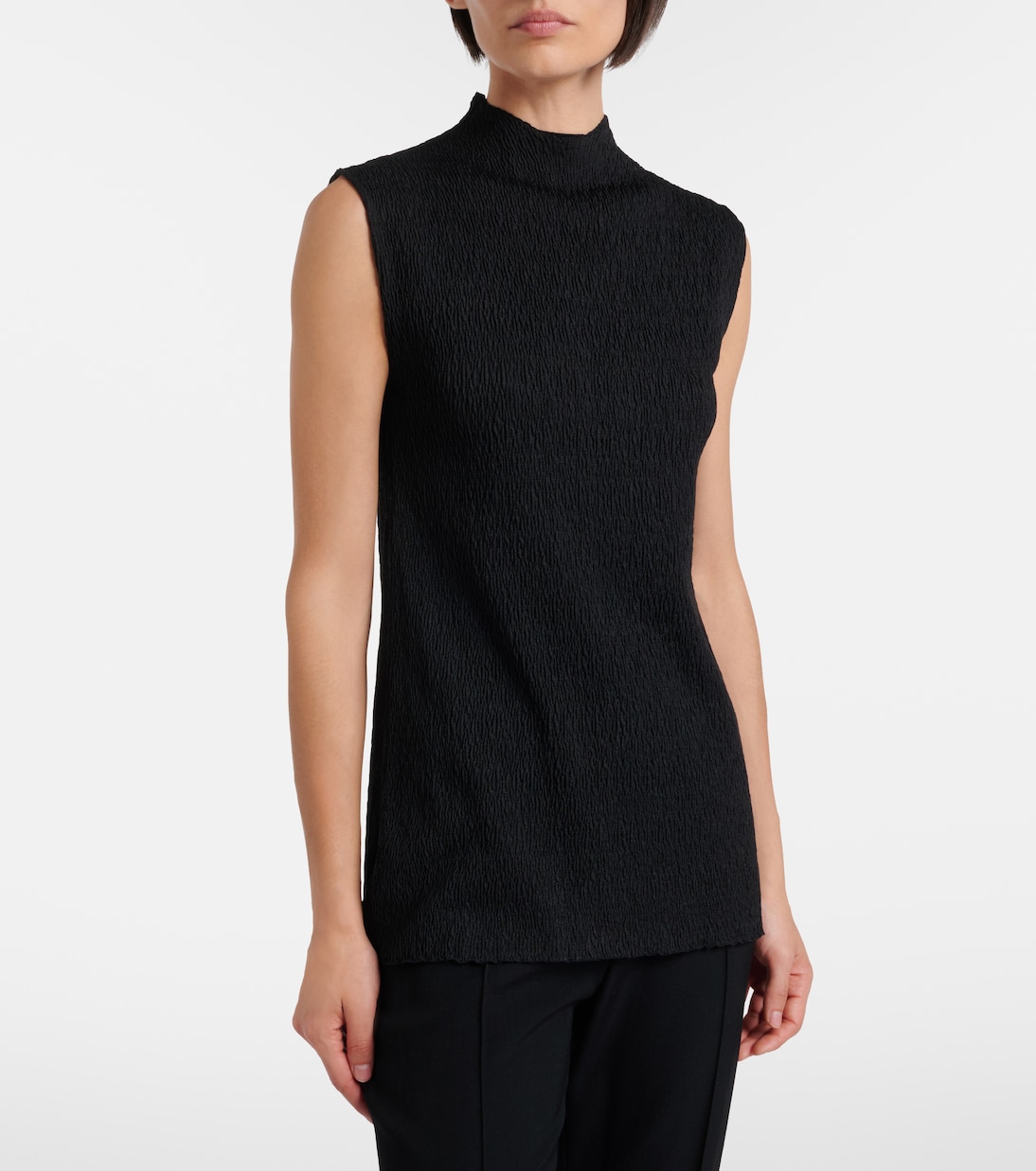 Oakson knitted silk top | The Row