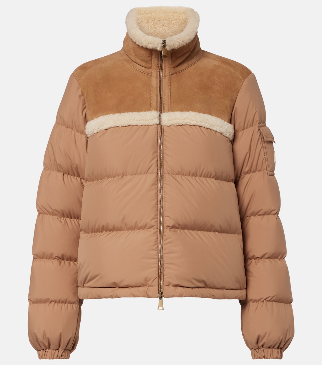 Daunenjacke Aurore mit Shearling | Moncler
