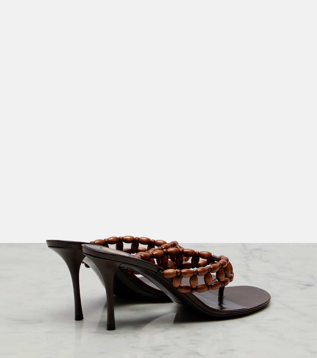 Zine beaded thong sandals | Saint Laurent