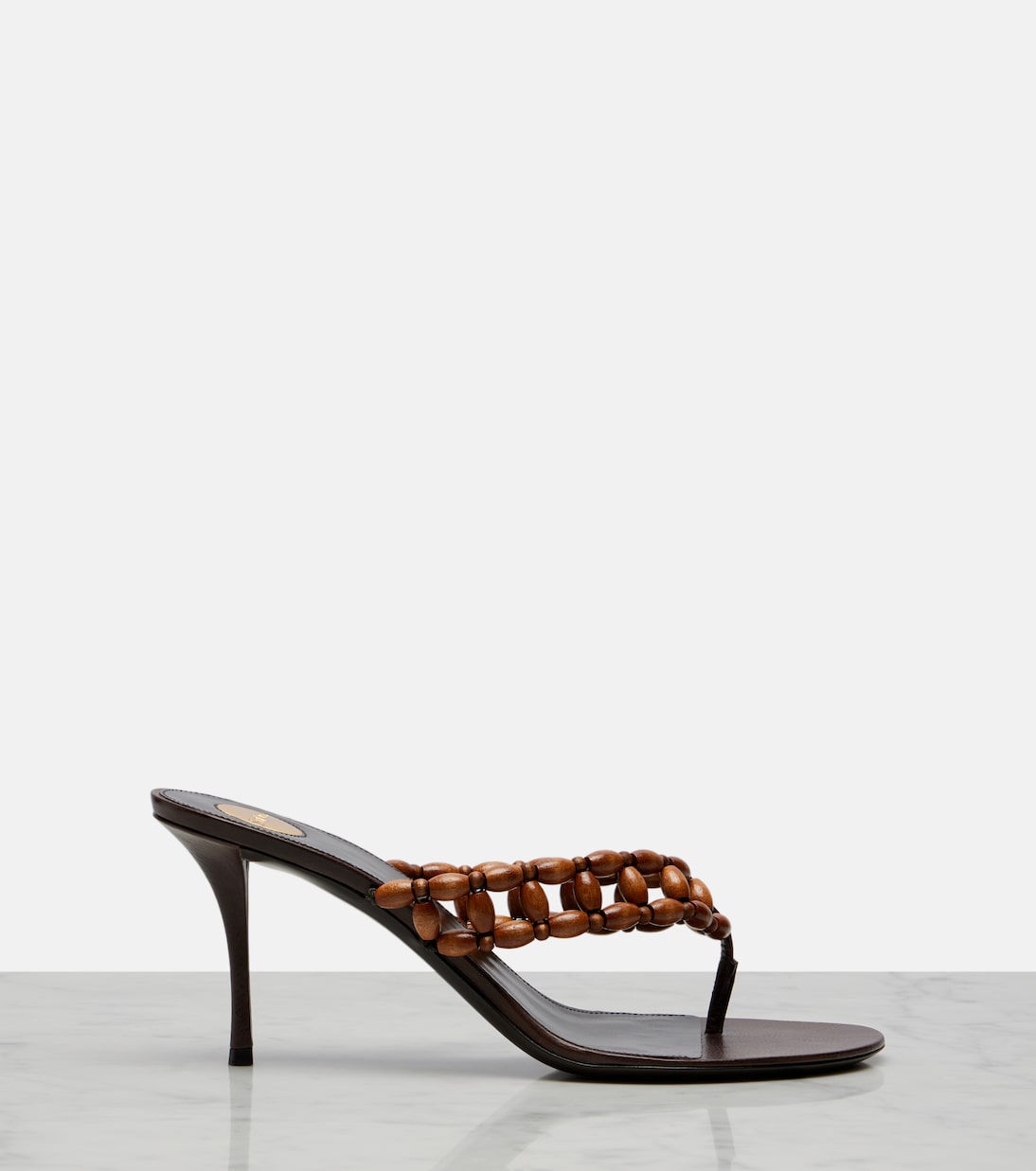 Zine beaded thong sandals | Saint Laurent