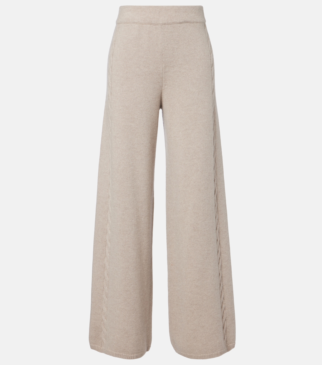 Olanda cashmere wide-leg pants | Lisa Yang