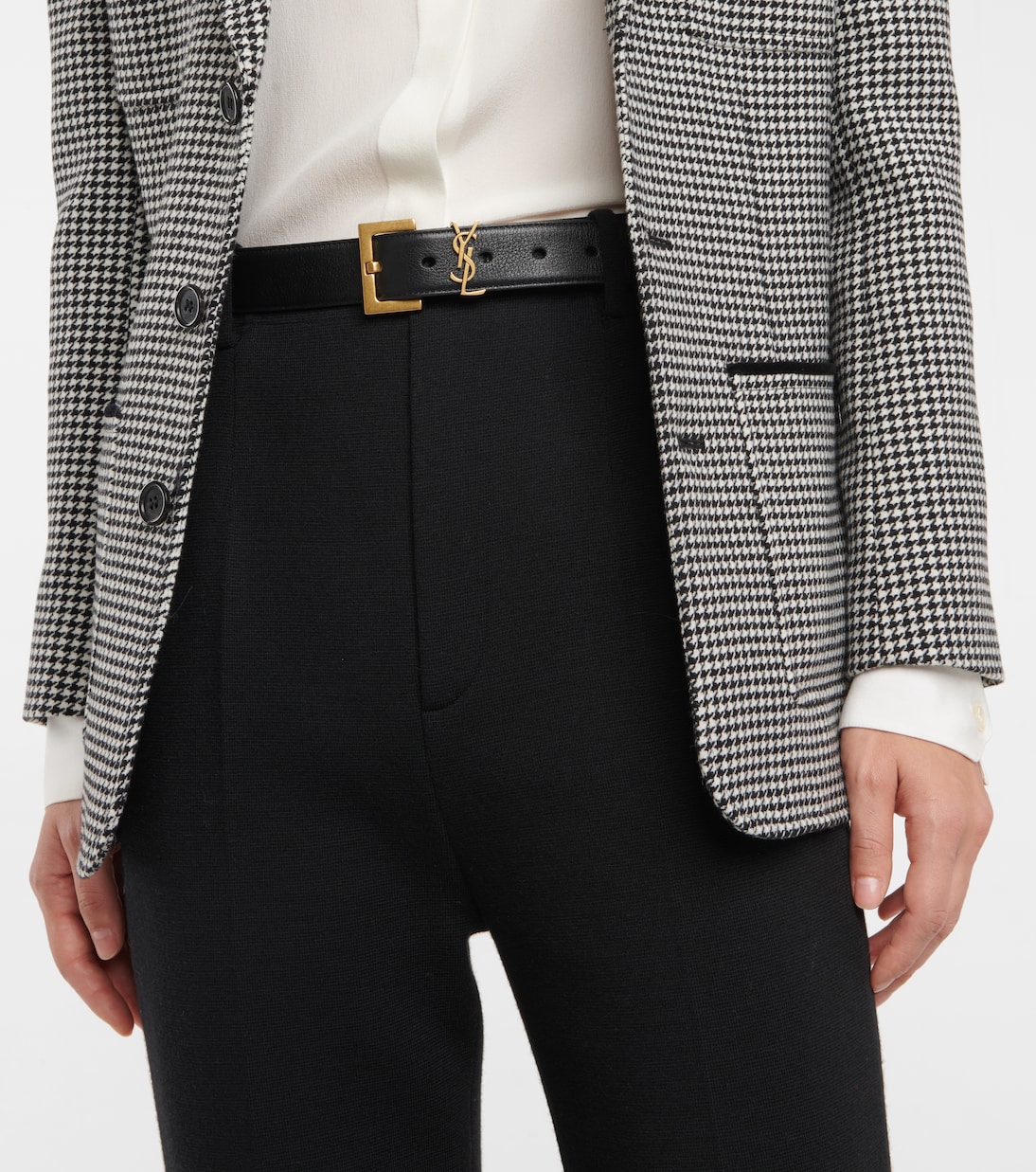 Ceinture Cassandre en cuir | Saint Laurent