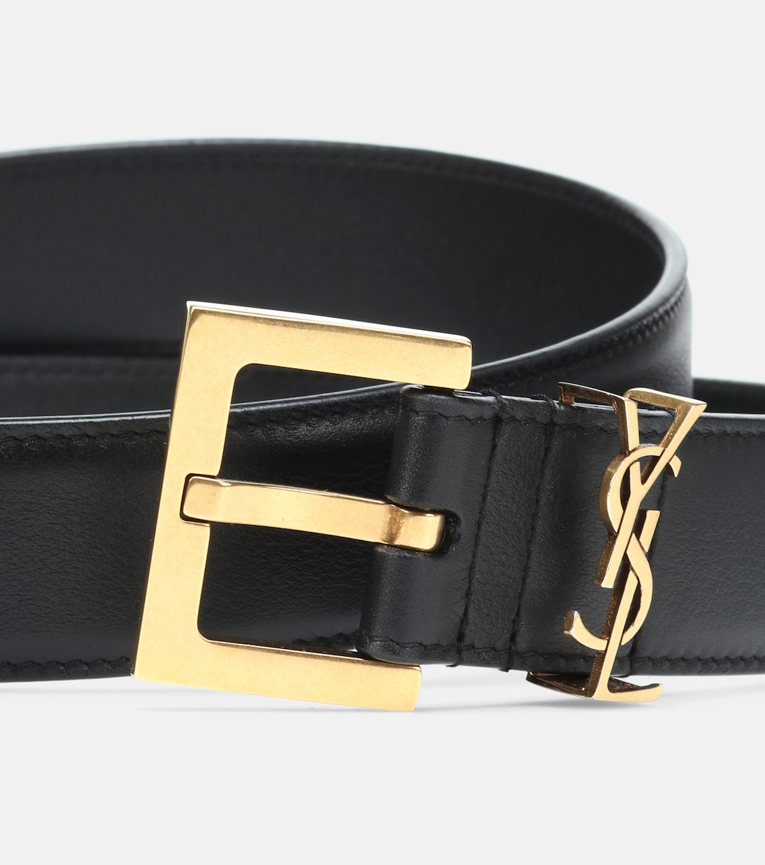 Ceinture Cassandre en cuir | Saint Laurent