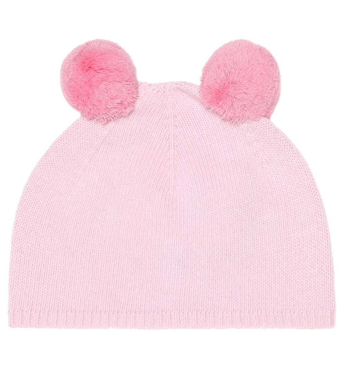 Baby pom pom-trimmed wool hat | Il Gufo