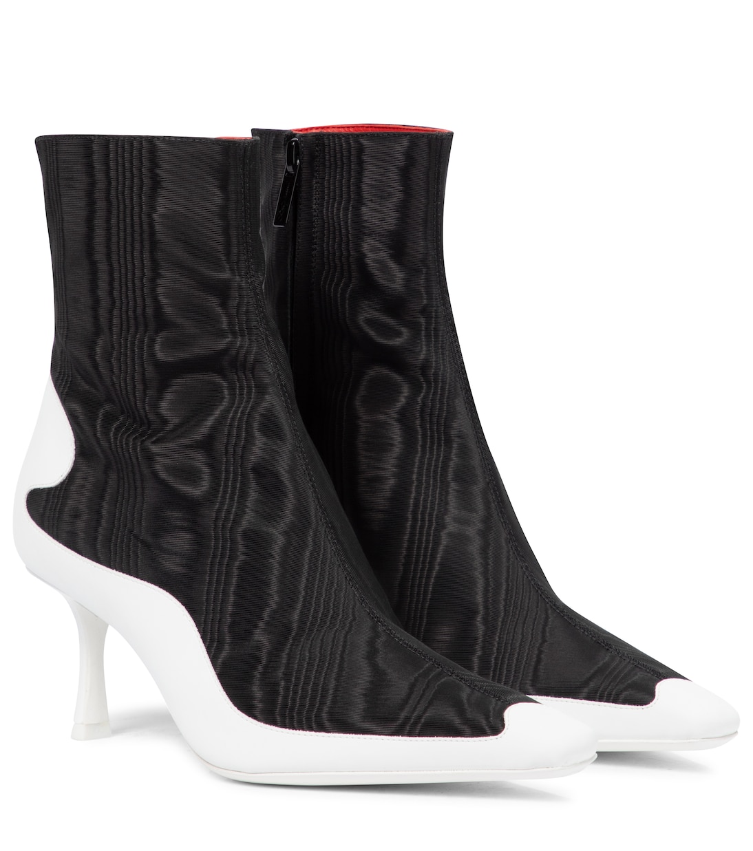 x Marine Serre moiré ankle boots | Jimmy Choo