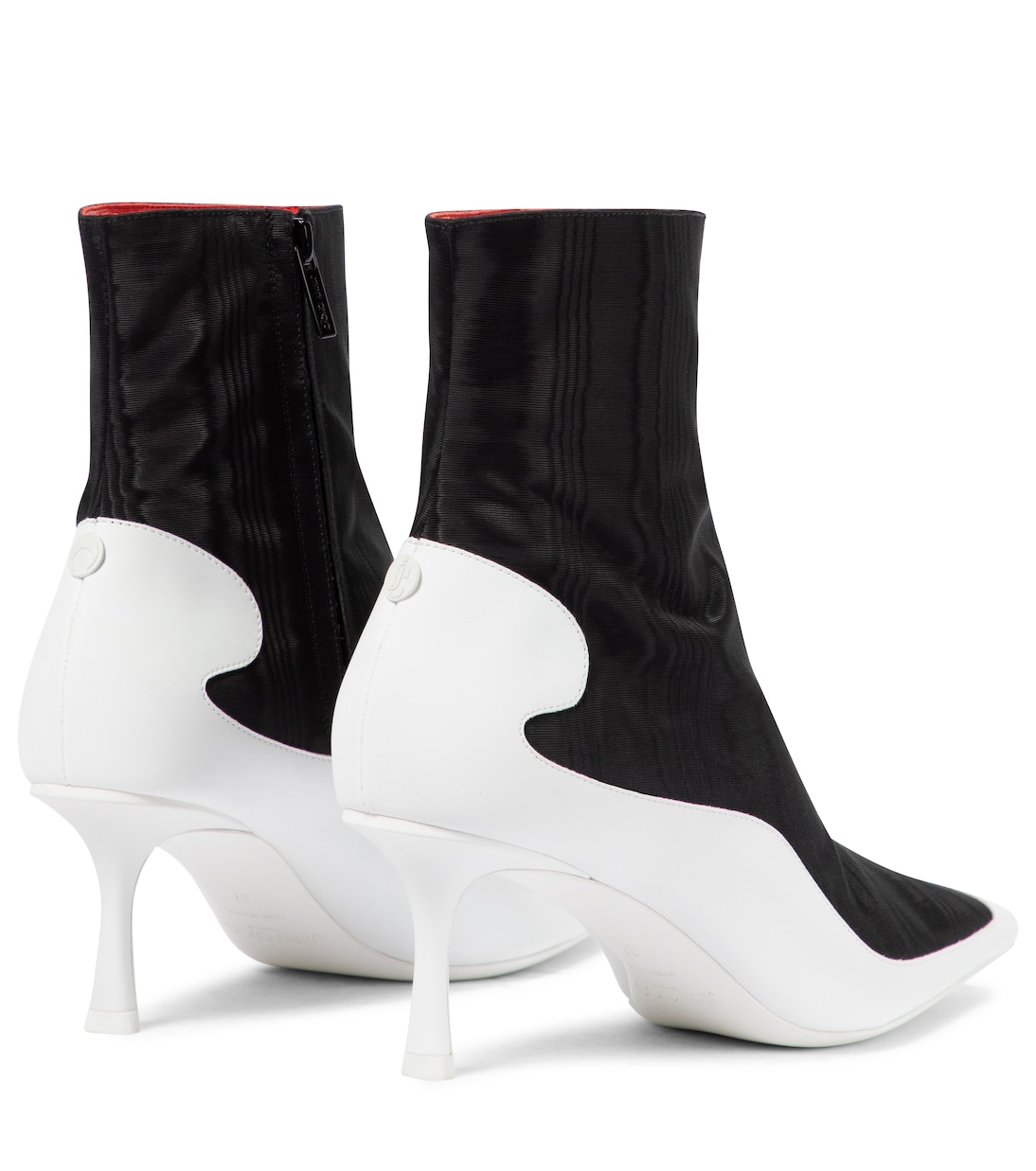 x Marine Serre moiré ankle boots | Jimmy Choo