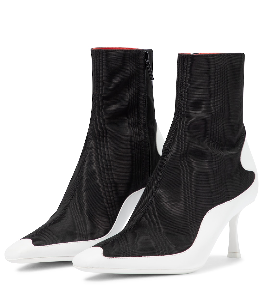 x Marine Serre moiré ankle boots | Jimmy Choo