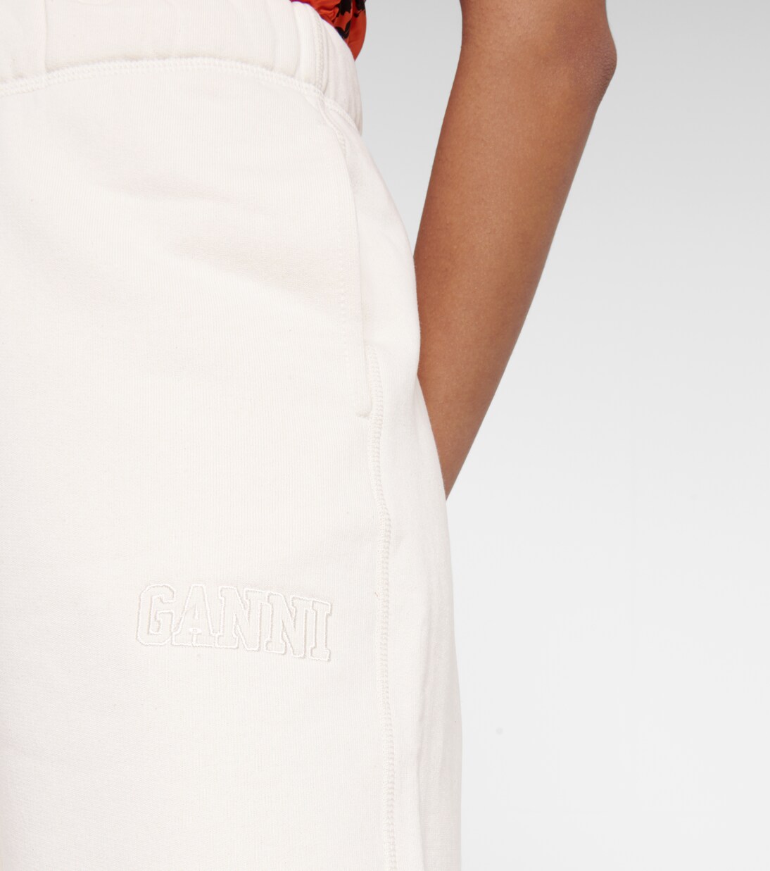 Pantalon de survêtement Software en coton mélangé | Ganni