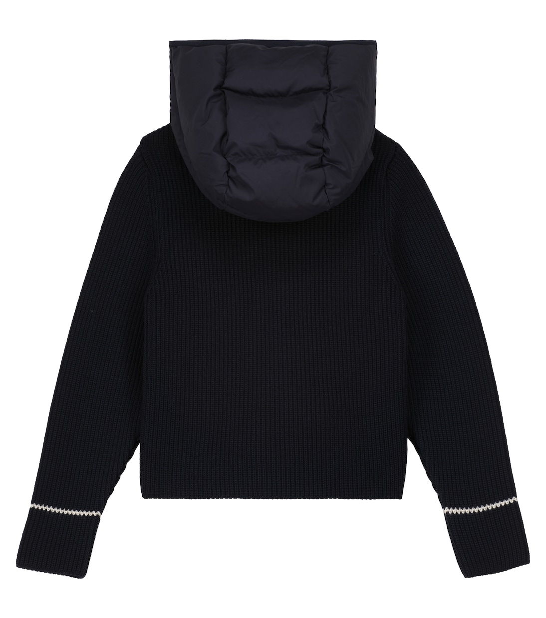 Knit-sleeve down jacket | Moncler Enfant