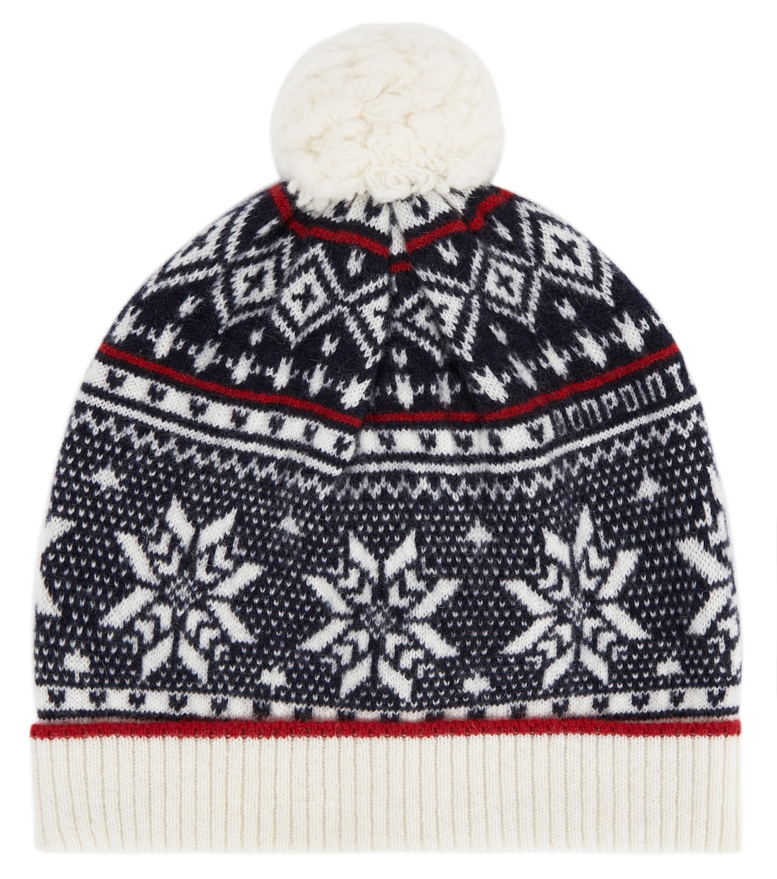 Jacquard cashmere and wool beanie | Bonpoint