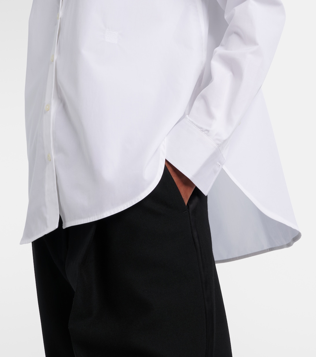 Camicia in popeline di cotone | Toteme