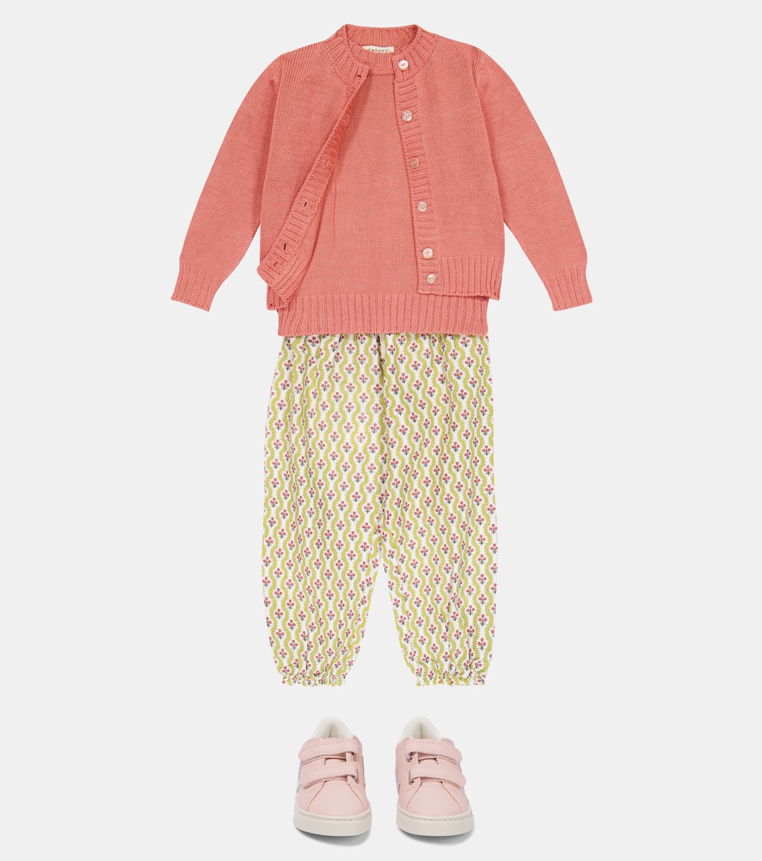 Pull Typha en coton | Caramel