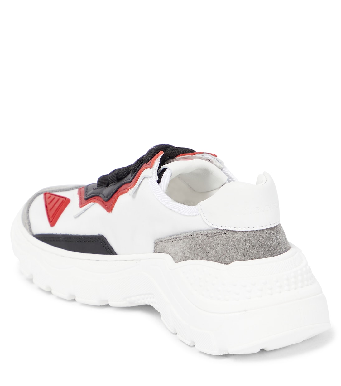 Daymaster suede-paneled sneakers | Dolce&Gabbana Kids