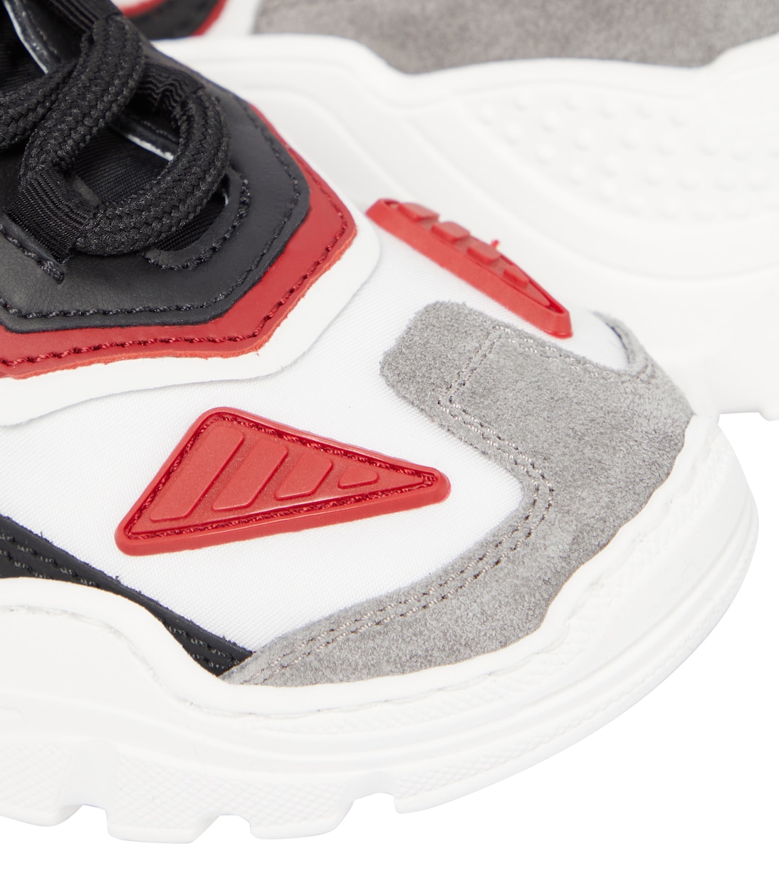 Daymaster suede-paneled sneakers | Dolce&Gabbana Kids