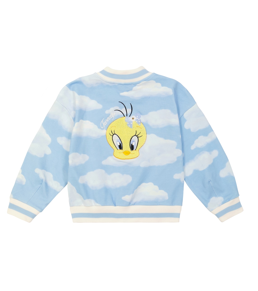 Sweat-shirt en coton mélangé imprimé | Monnalisa