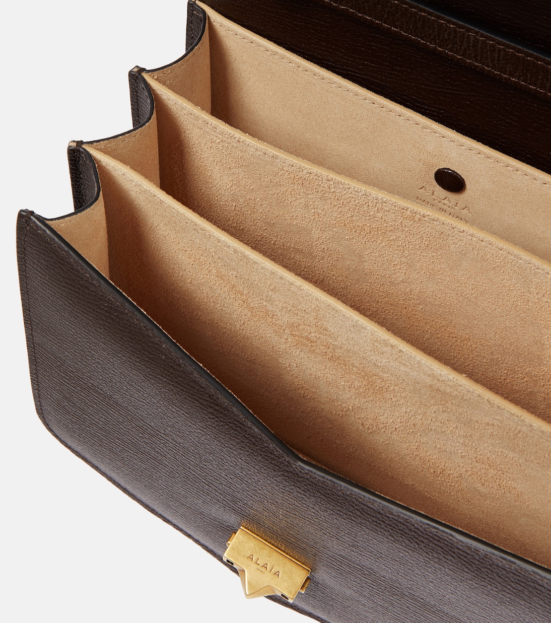 Sac à bandoulière Le Papa Medium en cuir | Alaïa