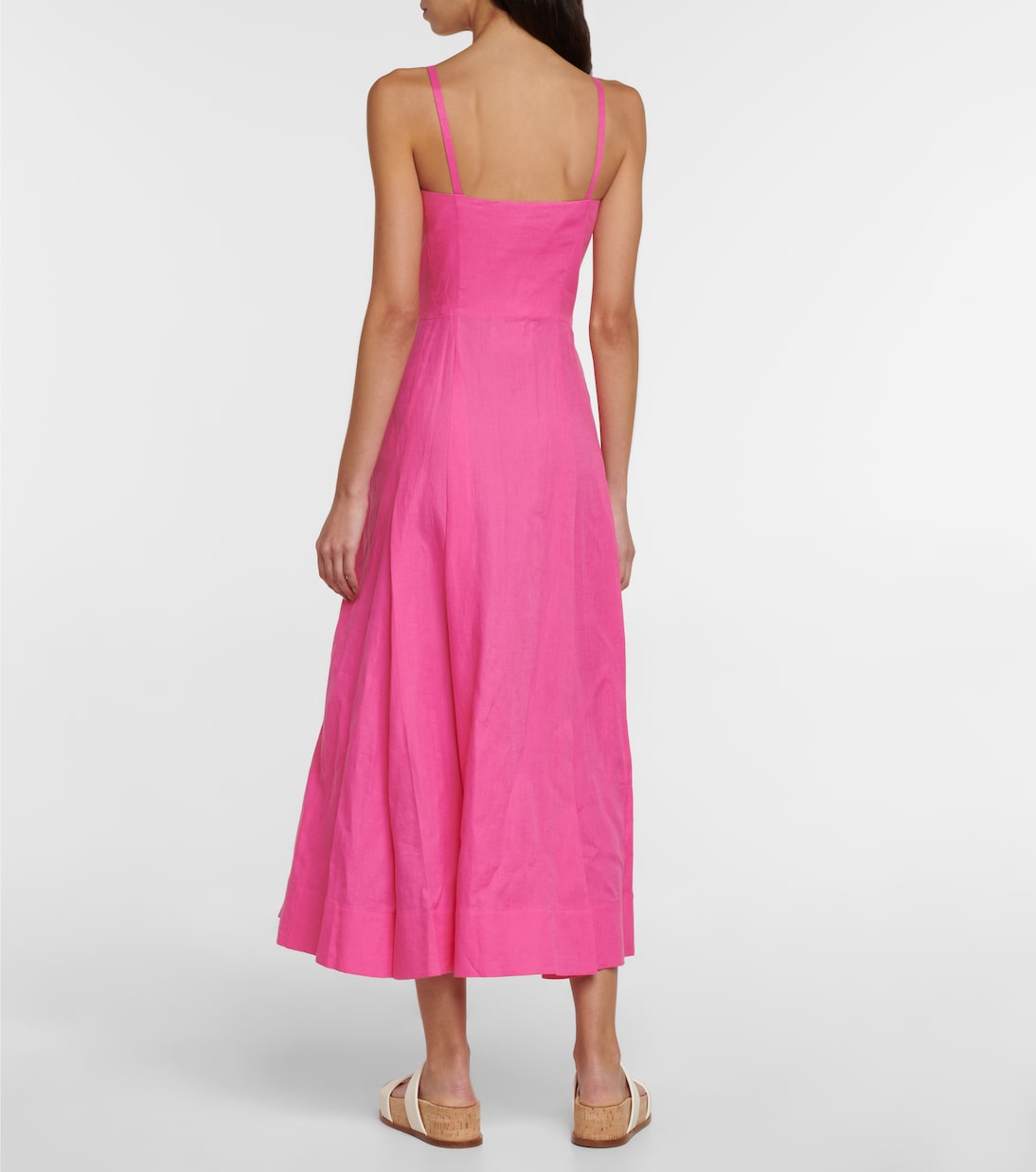 Robe midi Magritte en lin | Gabriela Hearst