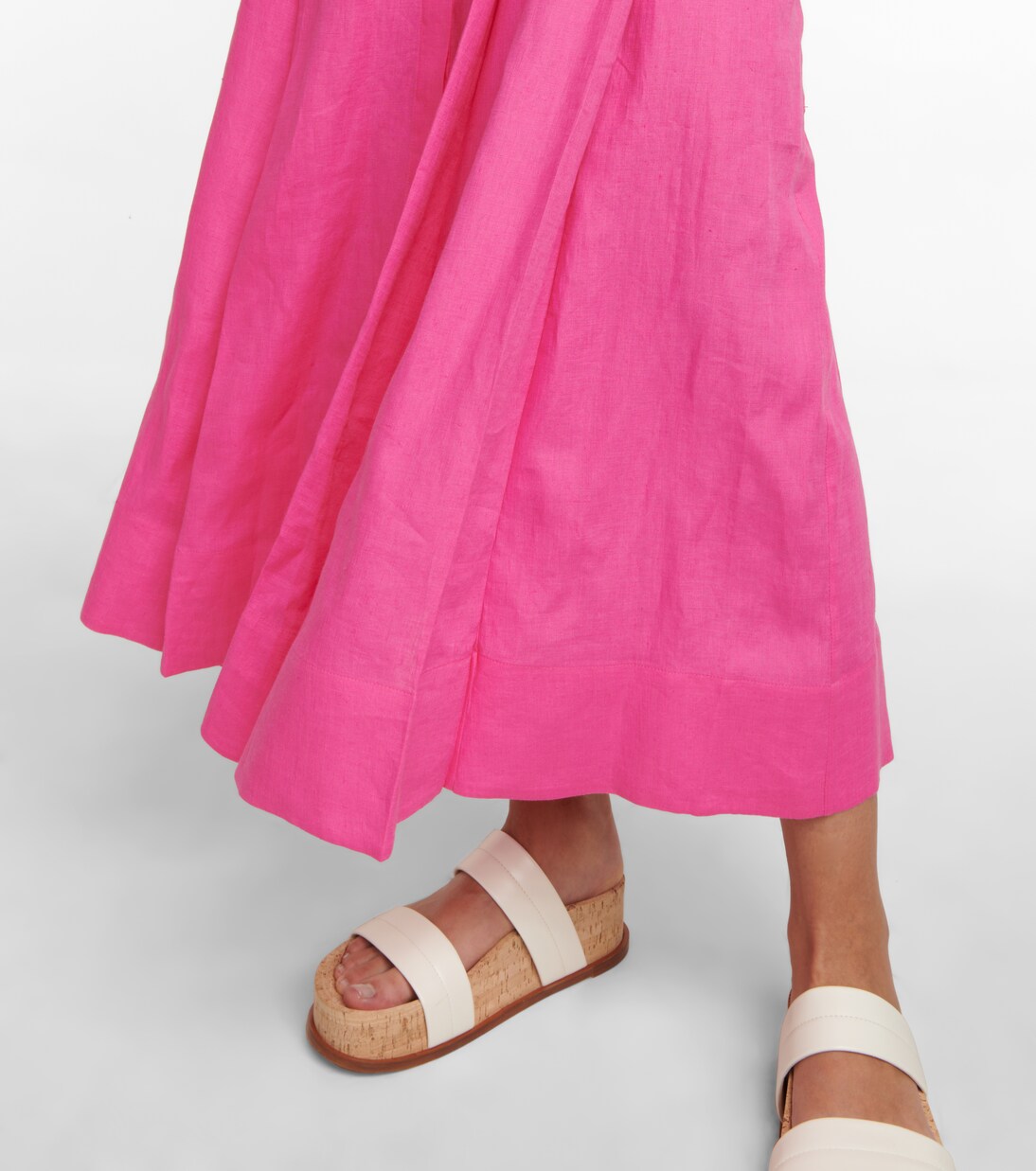 Robe midi Magritte en lin | Gabriela Hearst