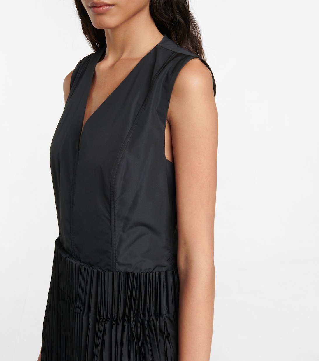 Pleated midi dress | Jil Sander