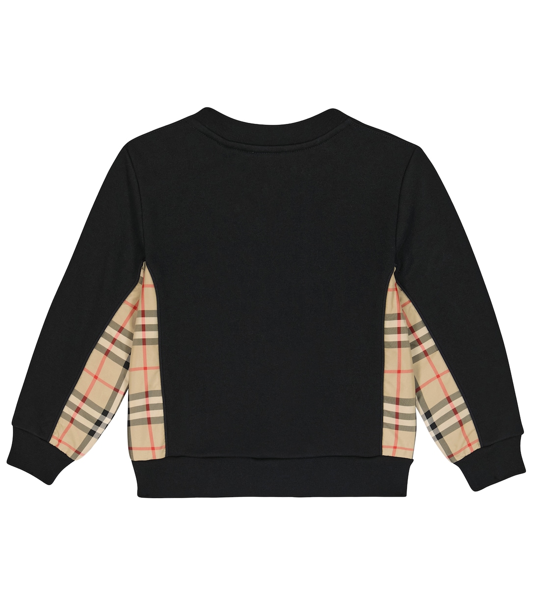 VIntage Check paneled jersey sweatshirt | Burberry Kids