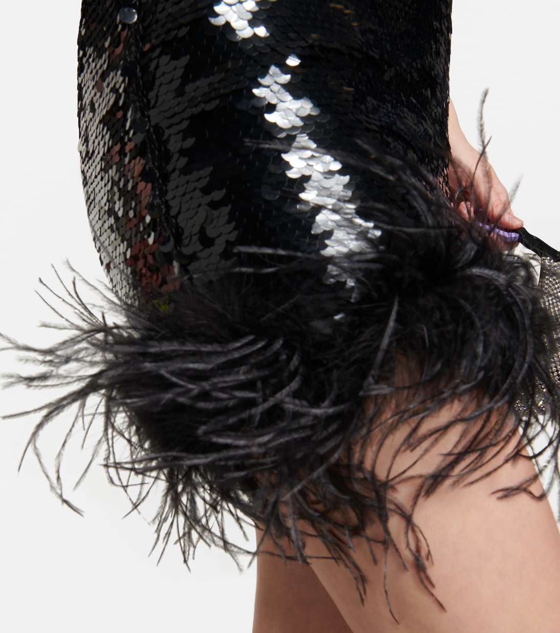 Minirock mit Pailletten | Giuseppe di Morabito