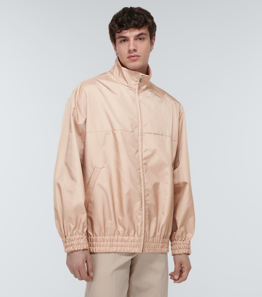 Oversize-Jacke aus Satin | Valentino