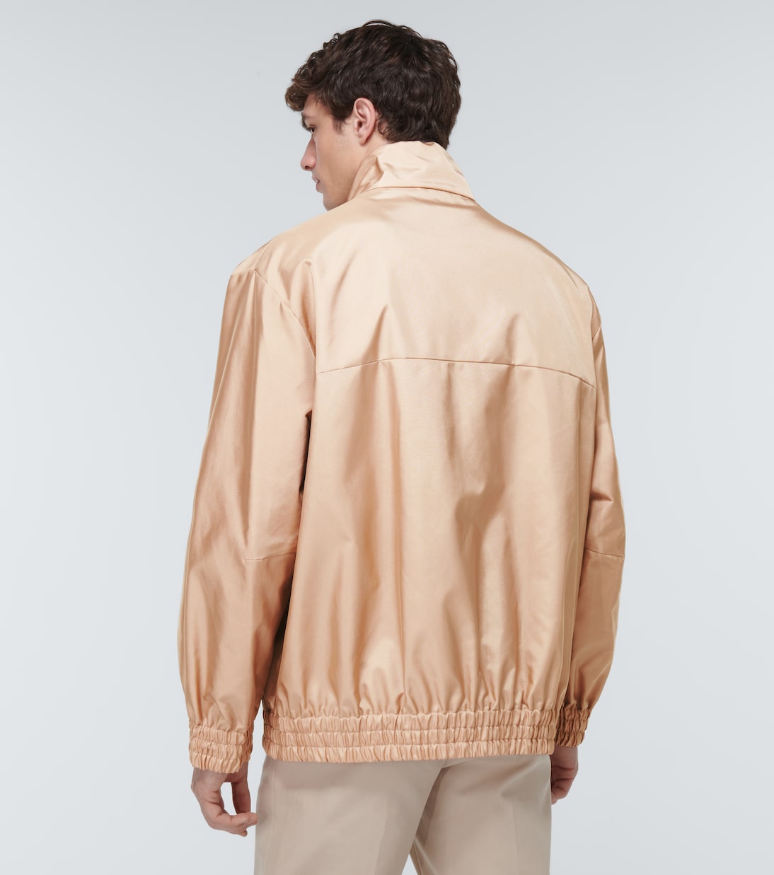 Oversize-Jacke aus Satin | Valentino