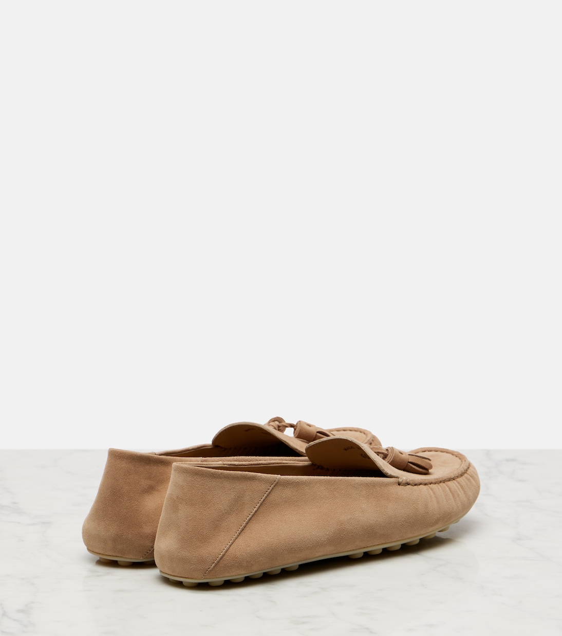 Mokassins Dot Sole aus Veloursleder | Loro Piana