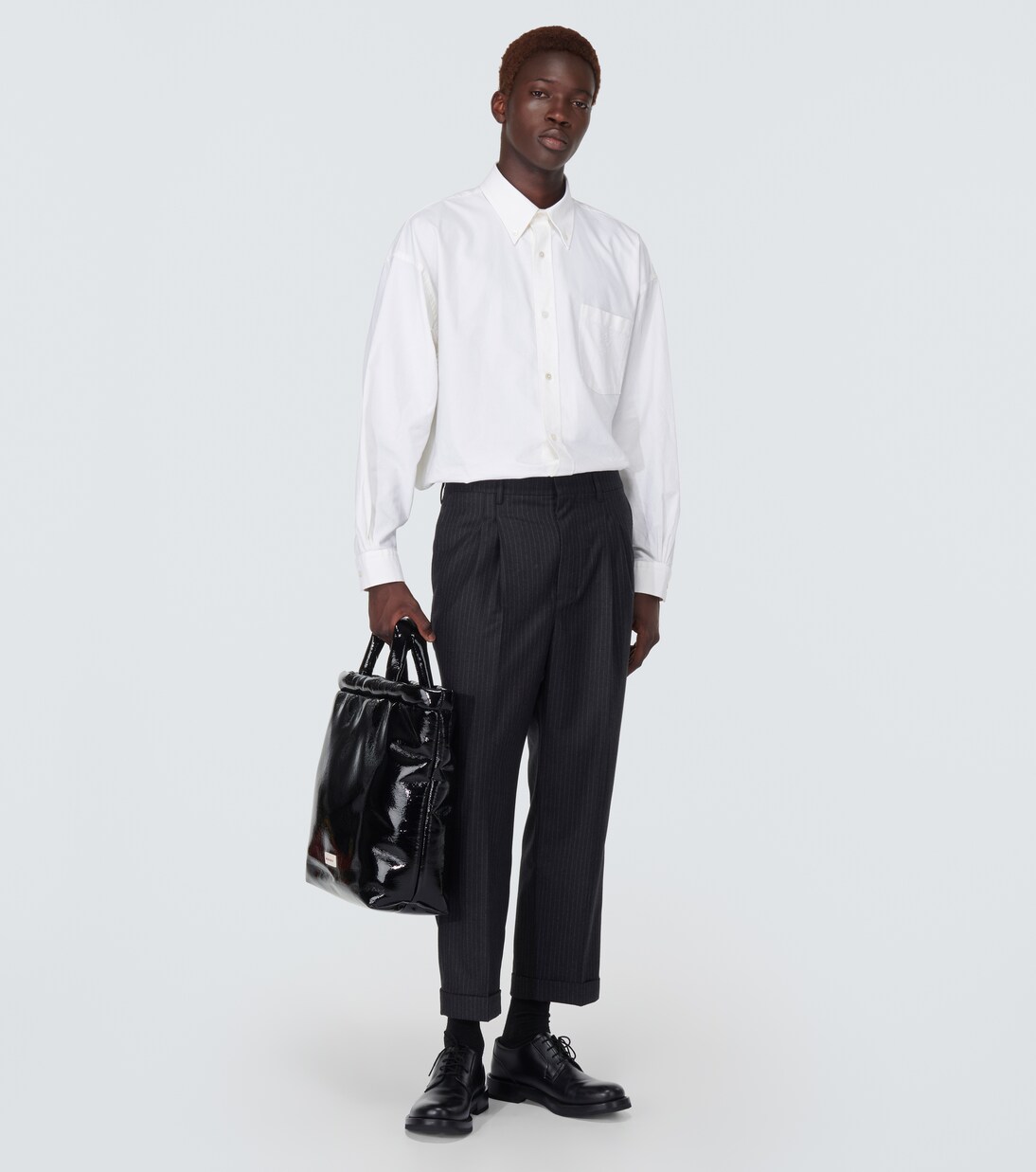 Wool tapered pants | Ami Paris