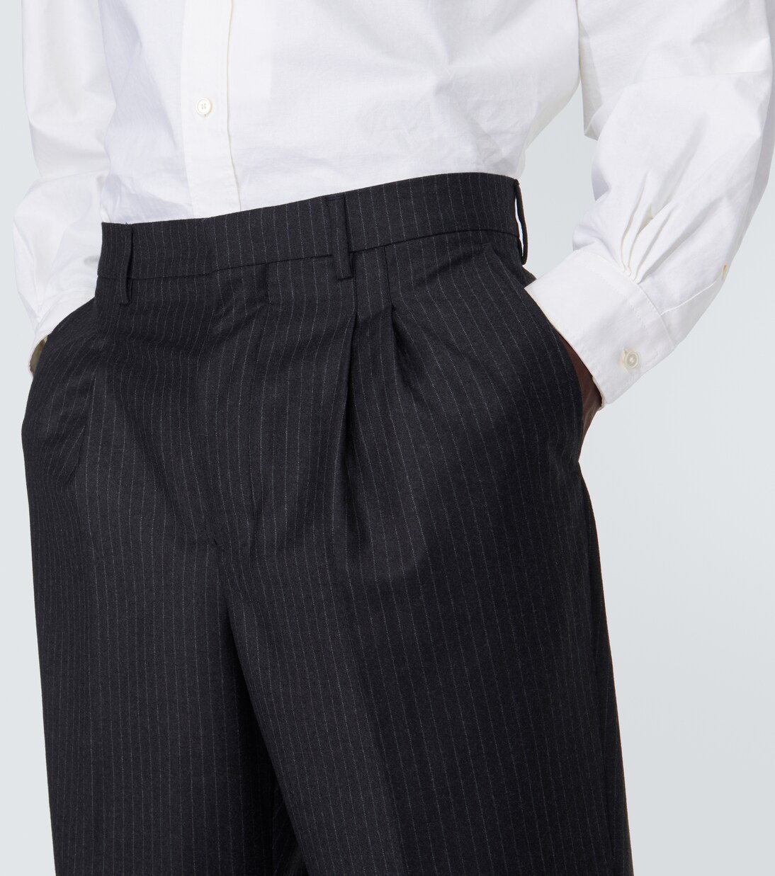 Wool tapered pants | Ami Paris